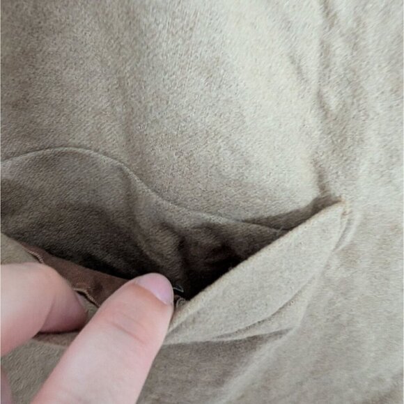 Vintage Pendleton Wool Blazer Womens Size Large 14 Beige Neutral Preppy Academia - Picture 4 of 11